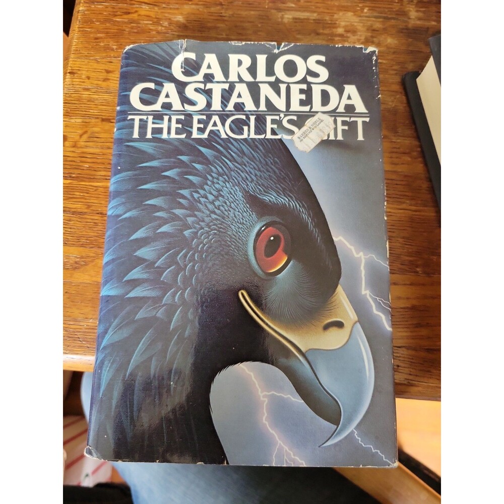 The Eagles Gift Carlos Castaneda 1981 S&S Hardcover Dust Jacket 1st print 1st ed